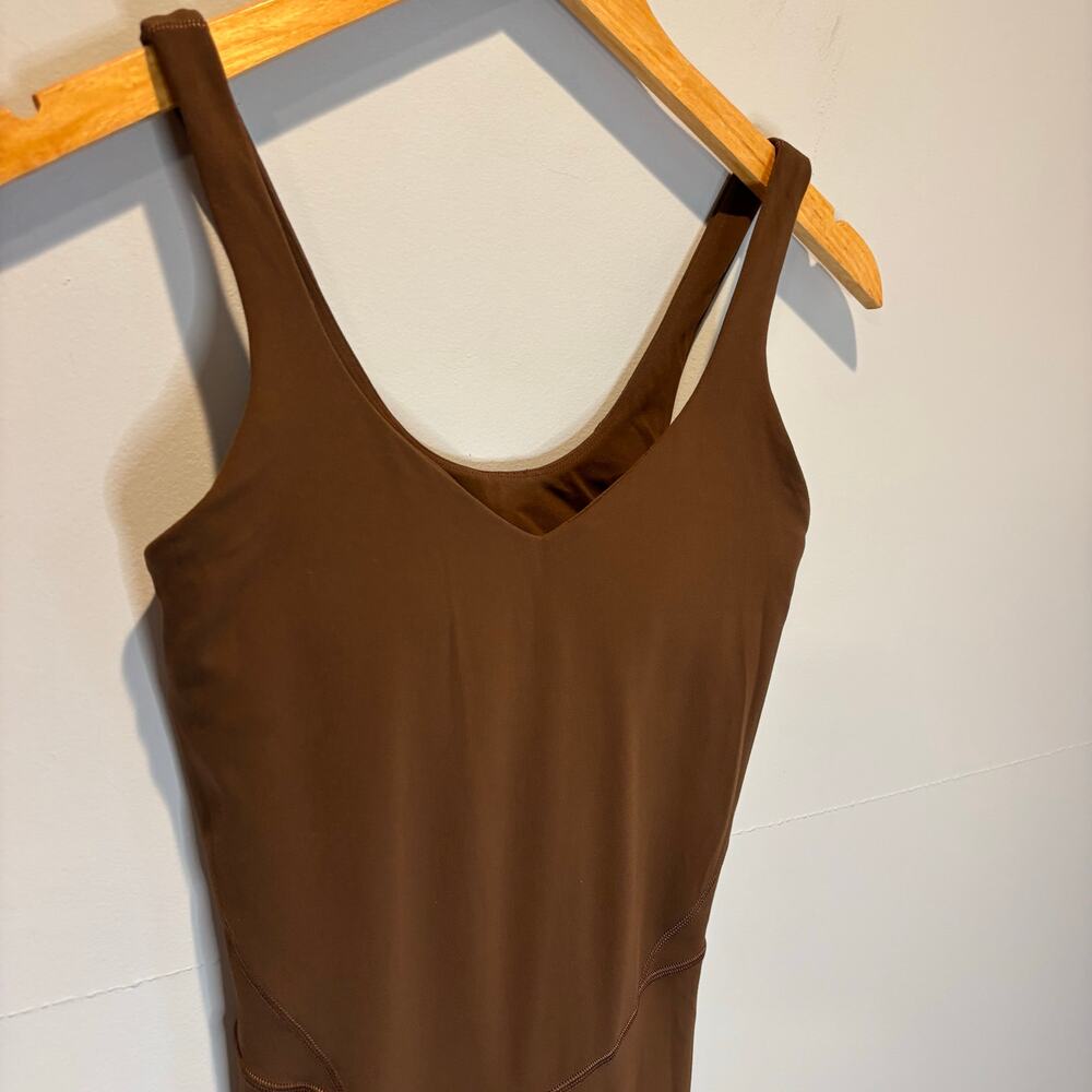 Lululemon Java Brown Align Full Length Bodysuit J… - image 5